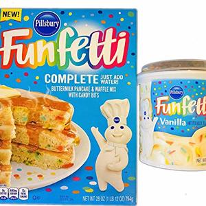 Pillsbury Funfetti Buttermilk Pancake And Waffle Mix Kit